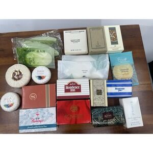 LOT OF 20 SAMPLES Hotel Bar Of Soaps‎ Face Body Soaps Variety